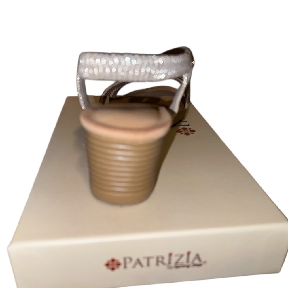 Elegant Multicolor Beaded Wedge Sandals - Picture 6 of 11